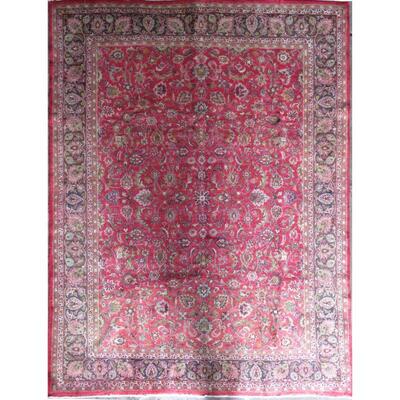 Persian mashhad Vintage Rug 13'1"x9'7", ABC-PER-373, 
"Summer Sale 2021 Clearance!" 
Make an Offer...