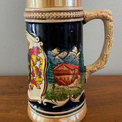 Vintage Ramstein Germany German Beer Stein Mug