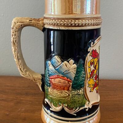 Vintage Ramstein Germany German Beer Stein Mug