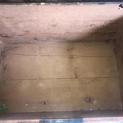 Lot 184: Antique Trunk