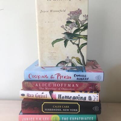 Lot 182: Recent Hardback Novels: Like New 