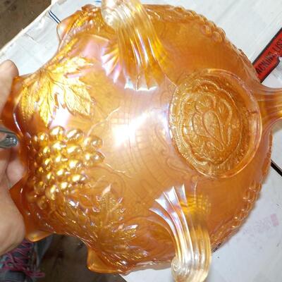 1960's Depression Glass Bowl. 