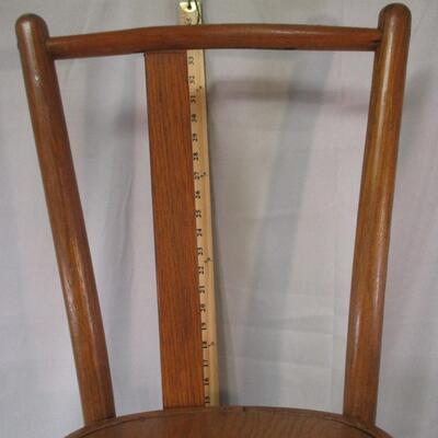Lot 6 - Wooden Chair  LOCAL PICK UP ONLY