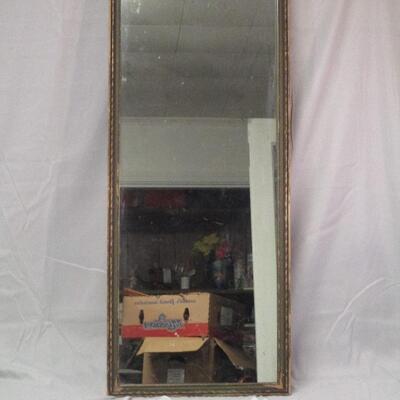 Lot 8 - Vintage Hall Mirror LOCAL PICK UP ONLY