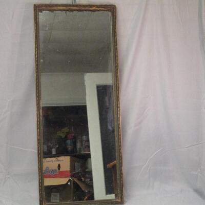 Lot 8 - Vintage Hall Mirror LOCAL PICK UP ONLY