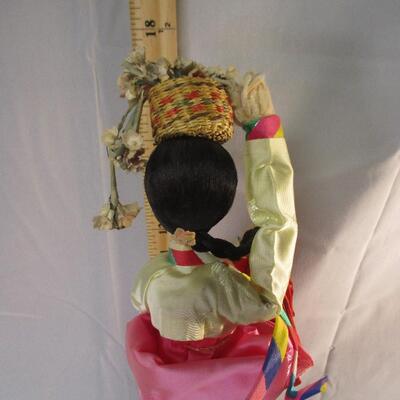 Lot 10 - Korean Doll on Base