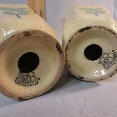 Lot 21 - Hand Painted Japan Shakers