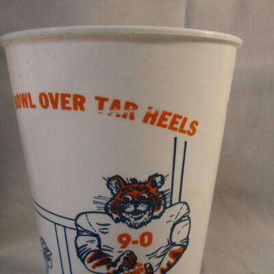 Lot 24 - (6) Plastic Coke Clemson Tigers Cups