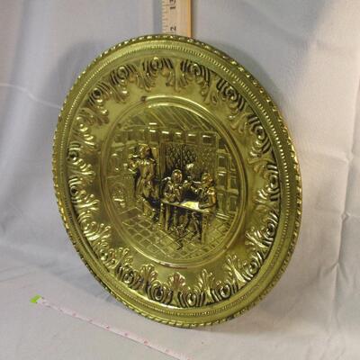 Lot 27 - Copper Plate Relief Wall Art