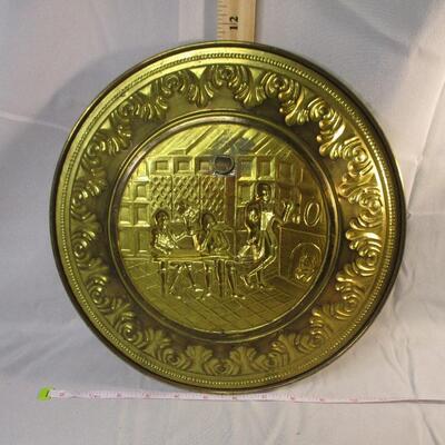 Lot 27 - Copper Plate Relief Wall Art