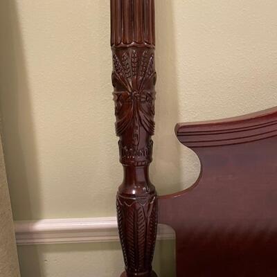 Lot 317  King Four-Poster Bed