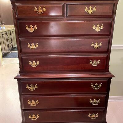 Lot 319  Tall Chest of Drawers