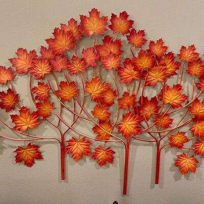 Lot 324  Metal Wall Decor