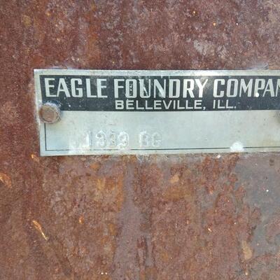 LOT 97 EAGLE FOUNDRY COMPANY COOK STOVE 