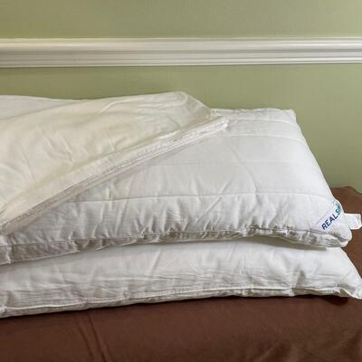Lot 338 Pair of  King Pillows