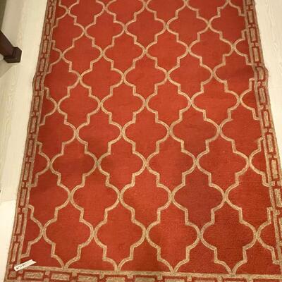 Lot 343  Synthetic Area Rug