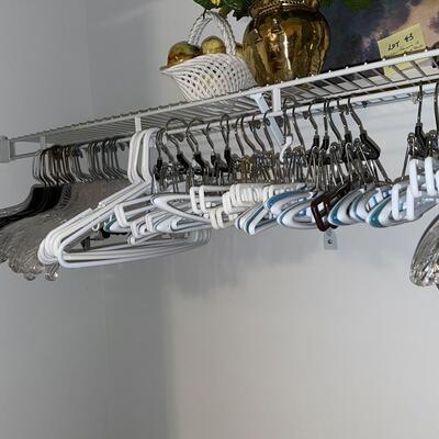 Lot 355  Large Lot of Clothes Hangers