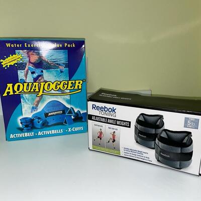 Lot 356  Aqua Jogger Set and Ankle Weights