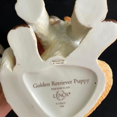 Lot 364  Lenox Puppy Figurines