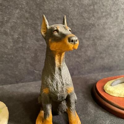 Lot 366  Dog Figurines
