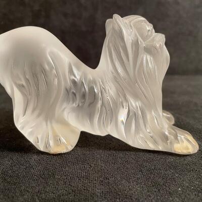 Lot 368  Lalique Yorkshire Terrier