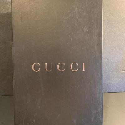 Lot 342: Gucci Leather Loafers Women's Size 9