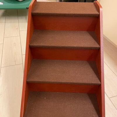 Lot 378  Pet Stairs