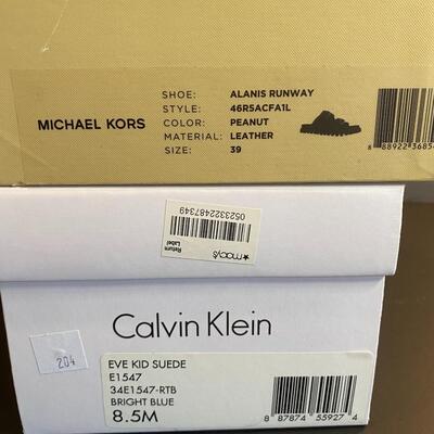 Lot 351: Michael Kors & Calvin Klein Shoes