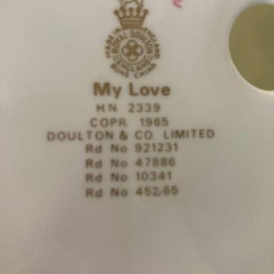 Royal Doulton "My Love"