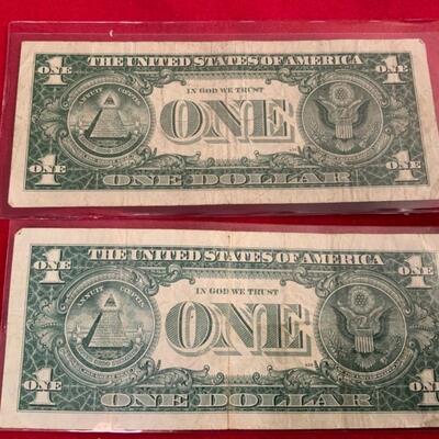 2 SILVER CERTIFICATES 