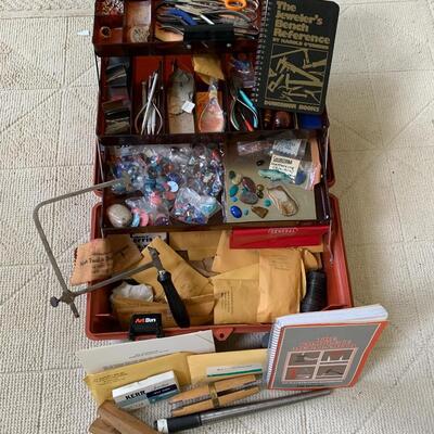 Lot 178:  Jewelry Making Supplies (Stones, Metals, Tools and More)