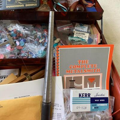 Lot 178:  Jewelry Making Supplies (Stones, Metals, Tools and More)