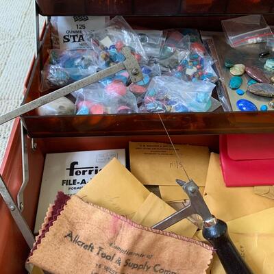 Lot 178:  Jewelry Making Supplies (Stones, Metals, Tools and More)