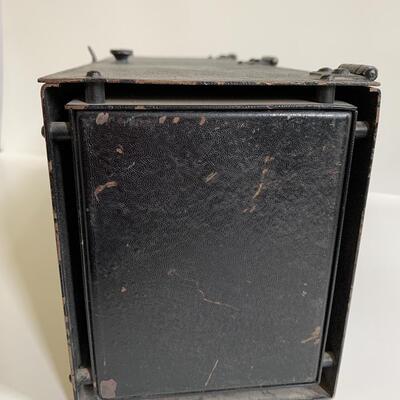 Lot 176: Black Star Antique Iron, Unique Metal Box and More 