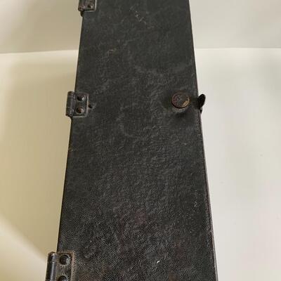 Lot 176: Black Star Antique Iron, Unique Metal Box and More 