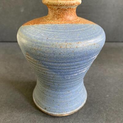 Lot 172: Stoneware Oil Lamp & More