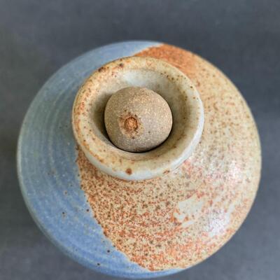 Lot 172: Stoneware Oil Lamp & More