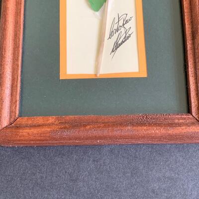 Lot 169:  Signed Painted Feather