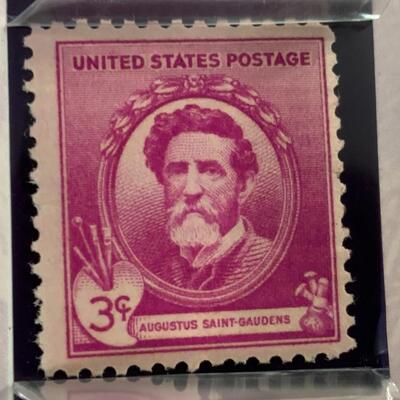  SAINT GAUDENS 1996 COMMUNITY SERVICE 90% SILVER DOLLAR & STAMP