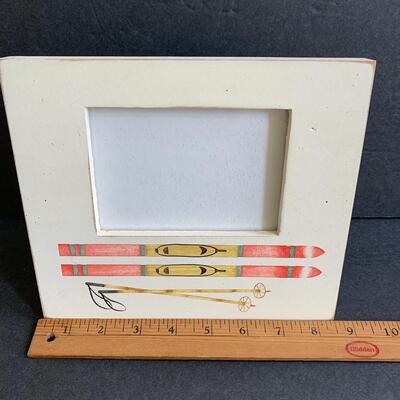 Lot 166:  Lady Skier Zeni Scupture, Block Puzzle & More