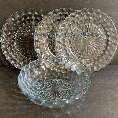 Lot 164: Vintage Blue Bubble Pattern & More