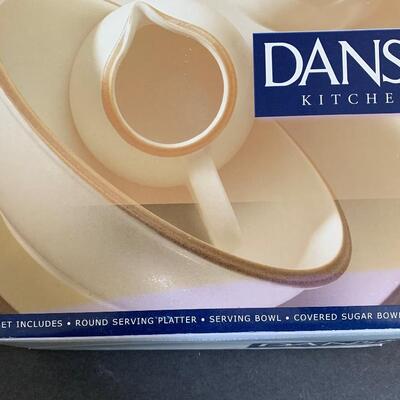 Lot 162:  Dansk Santiago White Dinnerware & Serving Set (Service for 4)