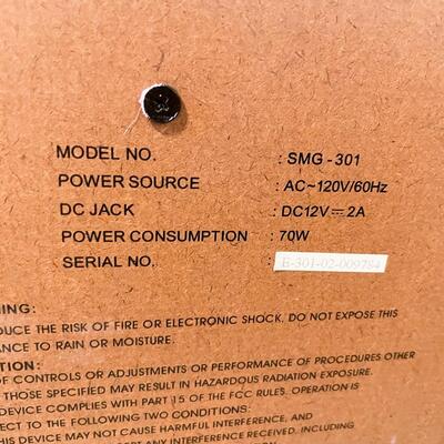 â€œTHE SINGING MACHINEâ€ SMG-301 KARAOKE MACHINE