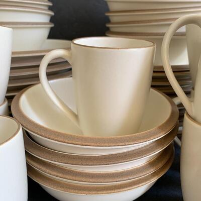 Lot 161:  Dansk Santiago White Dinnerware & Serving Set (Service for 8)