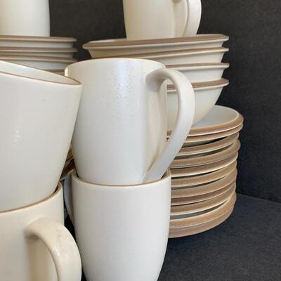 Lot 161:  Dansk Santiago White Dinnerware & Serving Set (Service for 8)