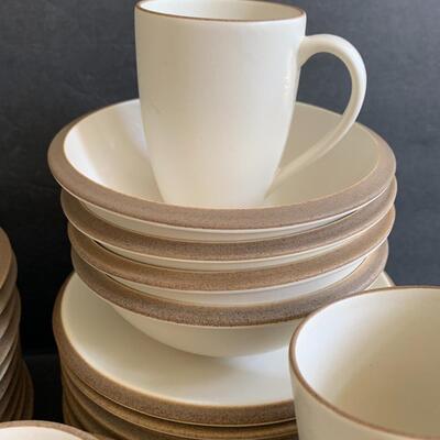 Lot 161:  Dansk Santiago White Dinnerware & Serving Set (Service for 8)