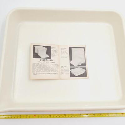 CESCO-LITE HIGH-IMPACT PLASTIC 11X14 DEVELOPING TRAY 