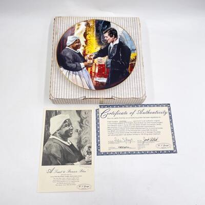 W. S. GEORGE CHINA ~ GONE WITH THE WIND *GOLDEN ANNIVERSARY SERIES* #11 ~ "A TOAST TO BONNIE BLUEâ€