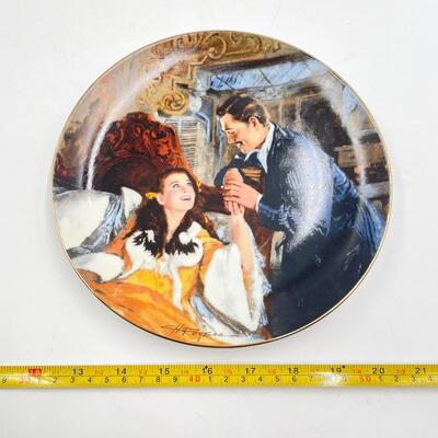 W. S. GEORGE CHINA ~ GONE WITH THE WIND *GOLDEN ANNIVERSARY SERIES* #12 ~ "SCARLETT AND RHETTâ€™S HONEYMOONâ€