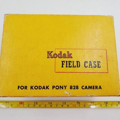 KODAK PONY 828 CAMERA AND FIELD CASE